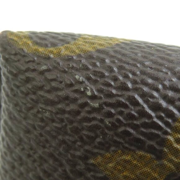 Auth LOUIS VUITTON Monogram Pochette Cosmetic Pouch Brown - Picture 4 of 10